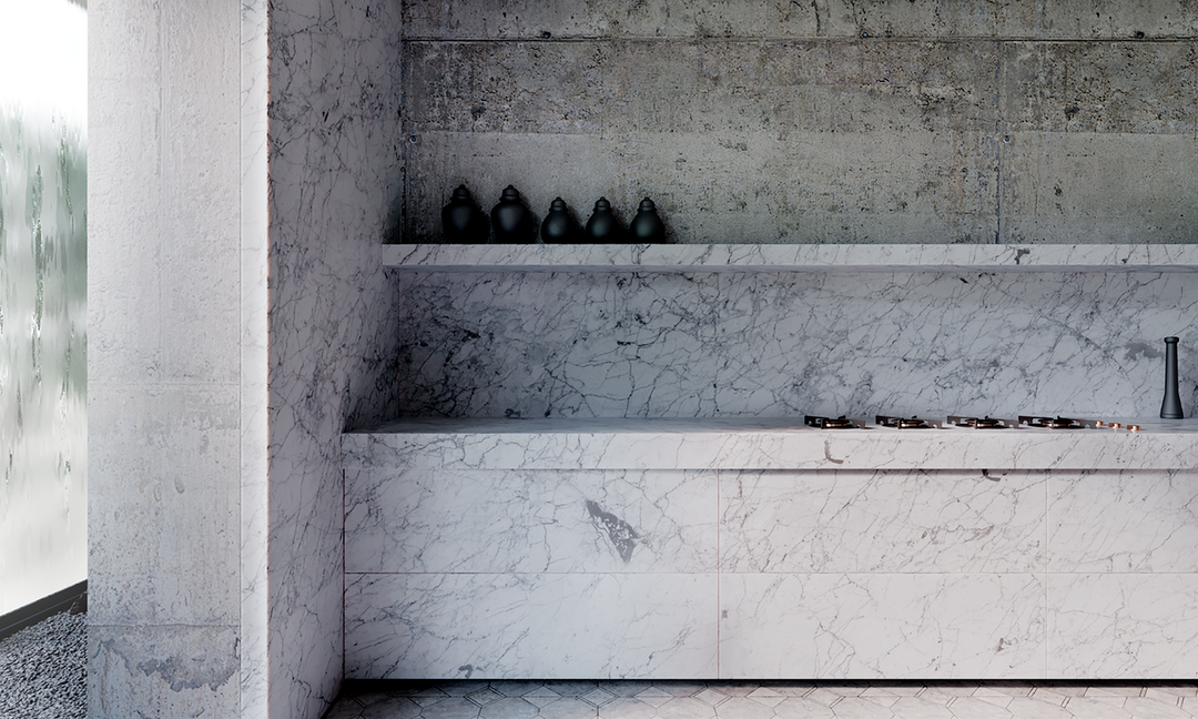 Marble Loft by Kishlari Architects