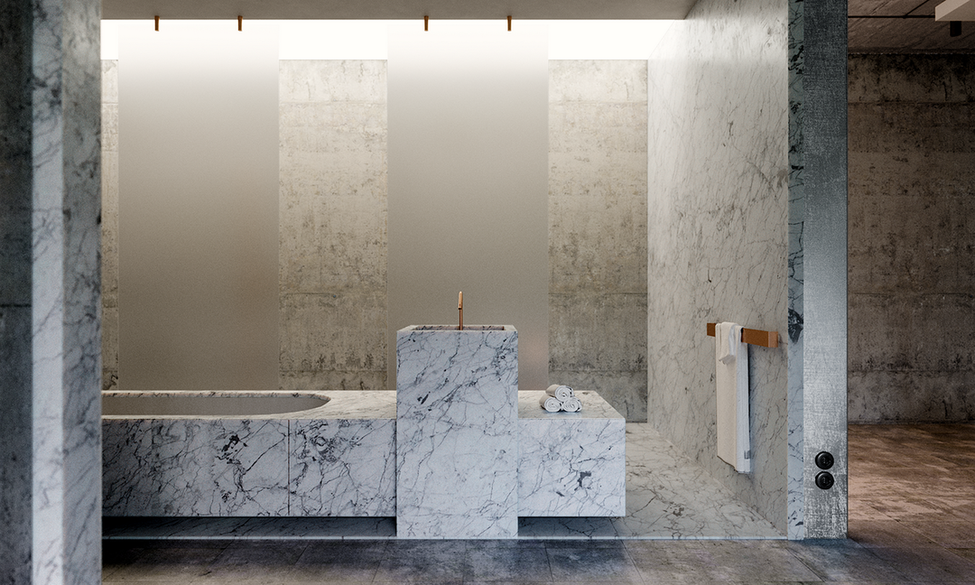 Marble Loft by Kishlari Architects