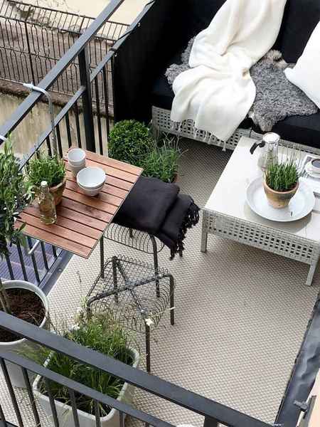 Styling of the city balcony by Pella Hedeby