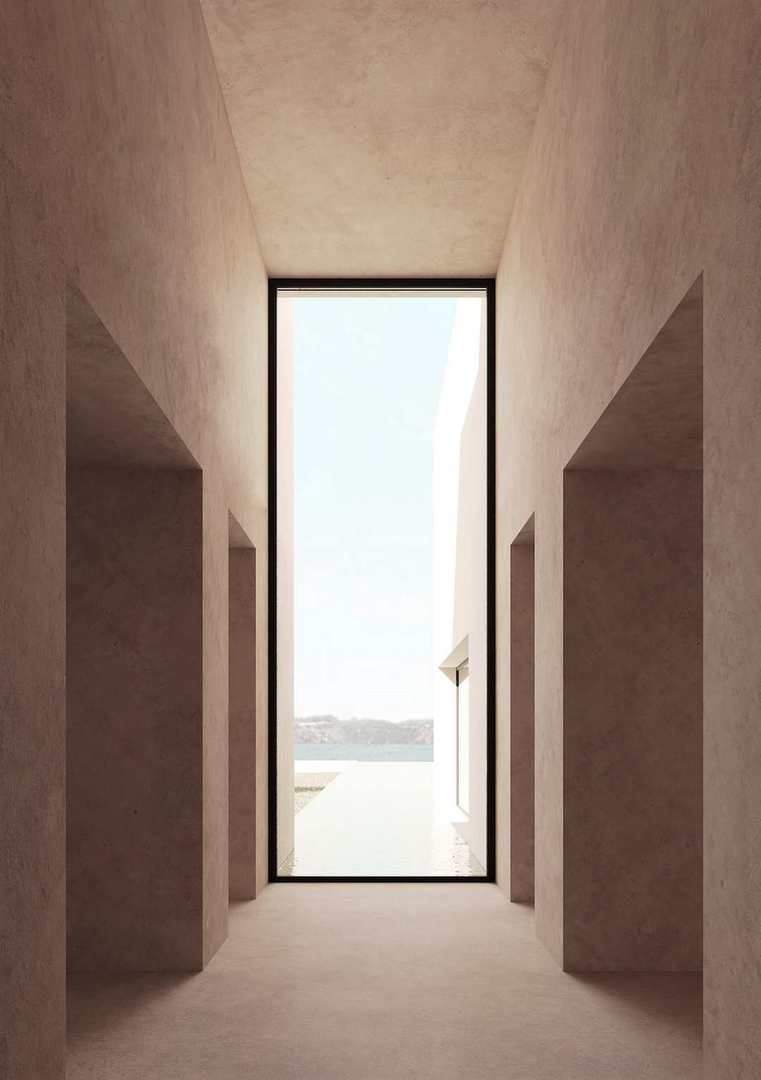 A minimal summer house in Balearic Islands, Spain by OOAA Architects