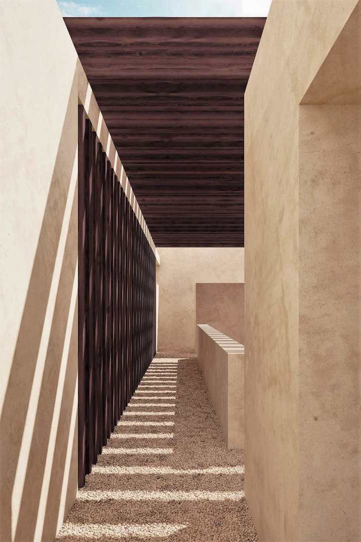 A minimal summer house in Balearic Islands, Spain by OOAA Architects