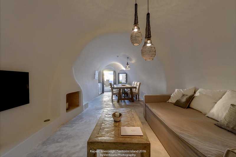 Kapari Natural Resort in Imerovigli, Santorini