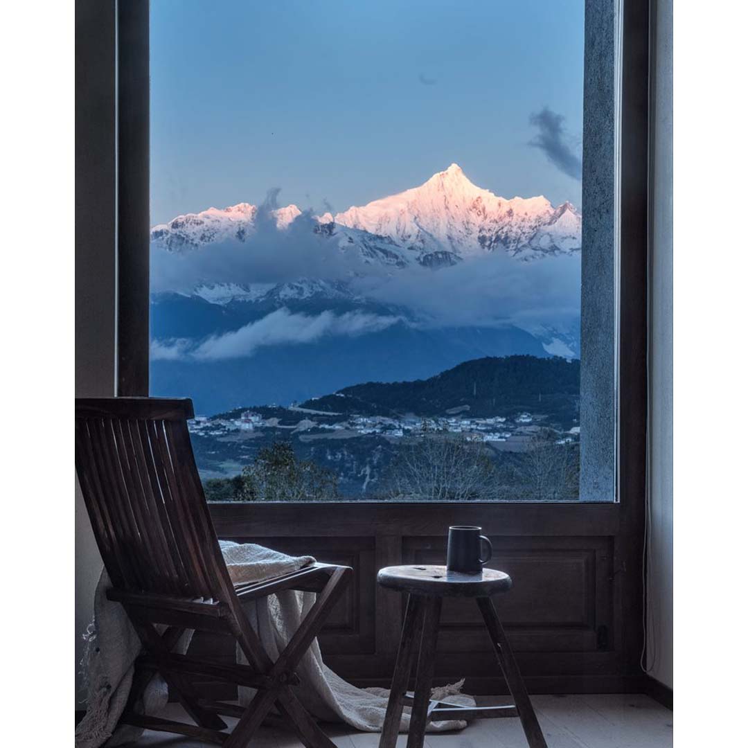 Sunyata Hotel Meili in Yunnan, China by Zhaoyang Architects