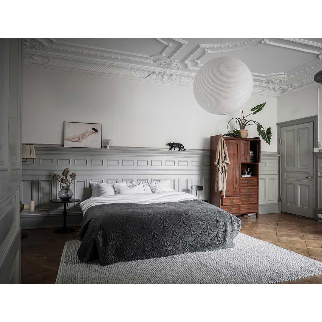 A stylish Scandinavian Bedroom