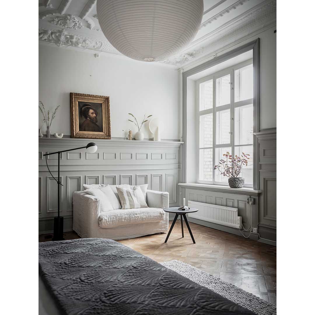 A stylish Scandinavian Bedroom