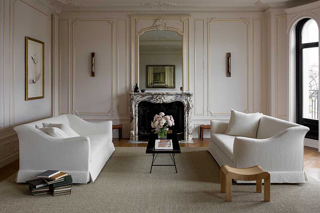 Christina Cole's renovation in a Parisian penthouse
