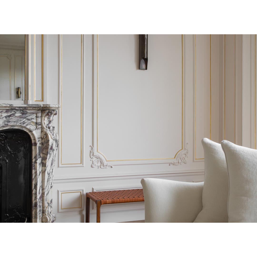 Christina Cole's renovation in a Parisian penthouse