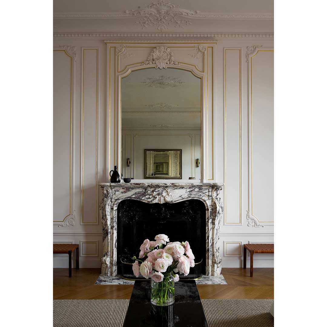 Christina Cole's renovation in a Parisian penthouse