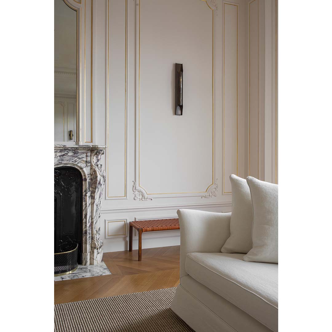 Christina Cole's renovation in a Parisian penthouse