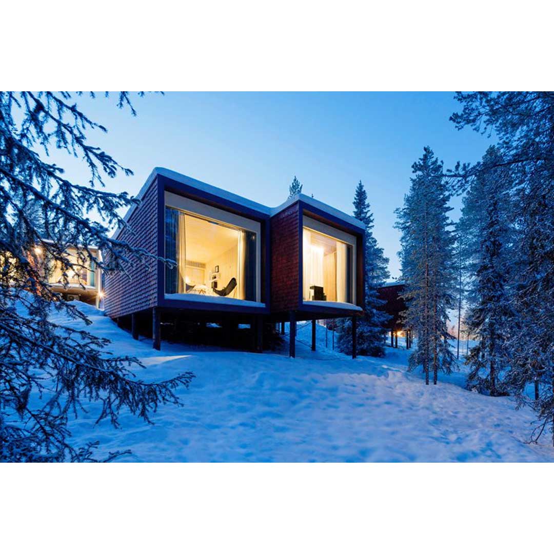 Arctic TreeHouse Hotel by Studio Puisto Architects
