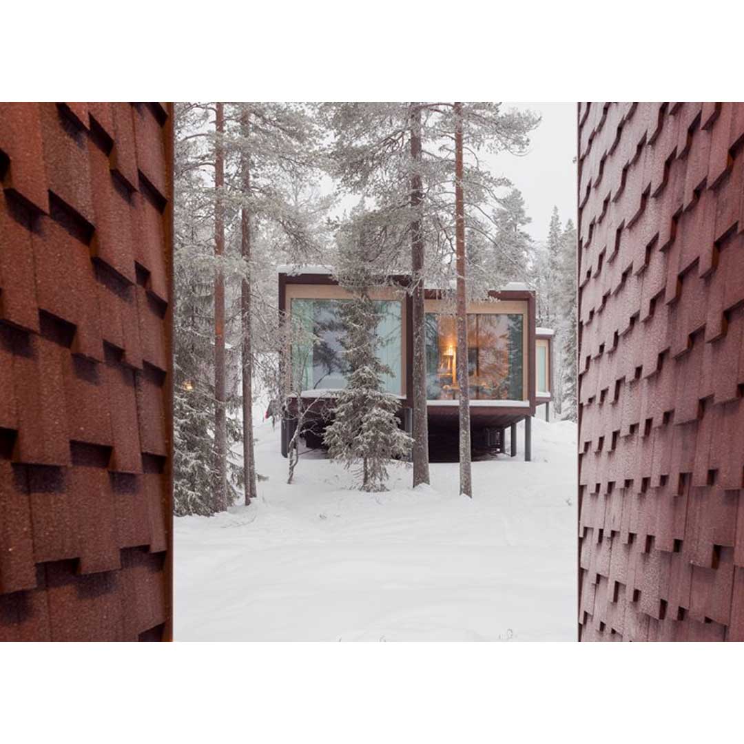 Arctic TreeHouse Hotel by Studio Puisto Architects