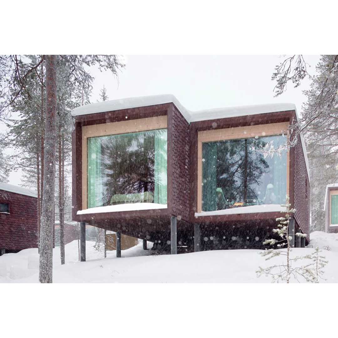 Arctic TreeHouse Hotel by Studio Puisto Architects