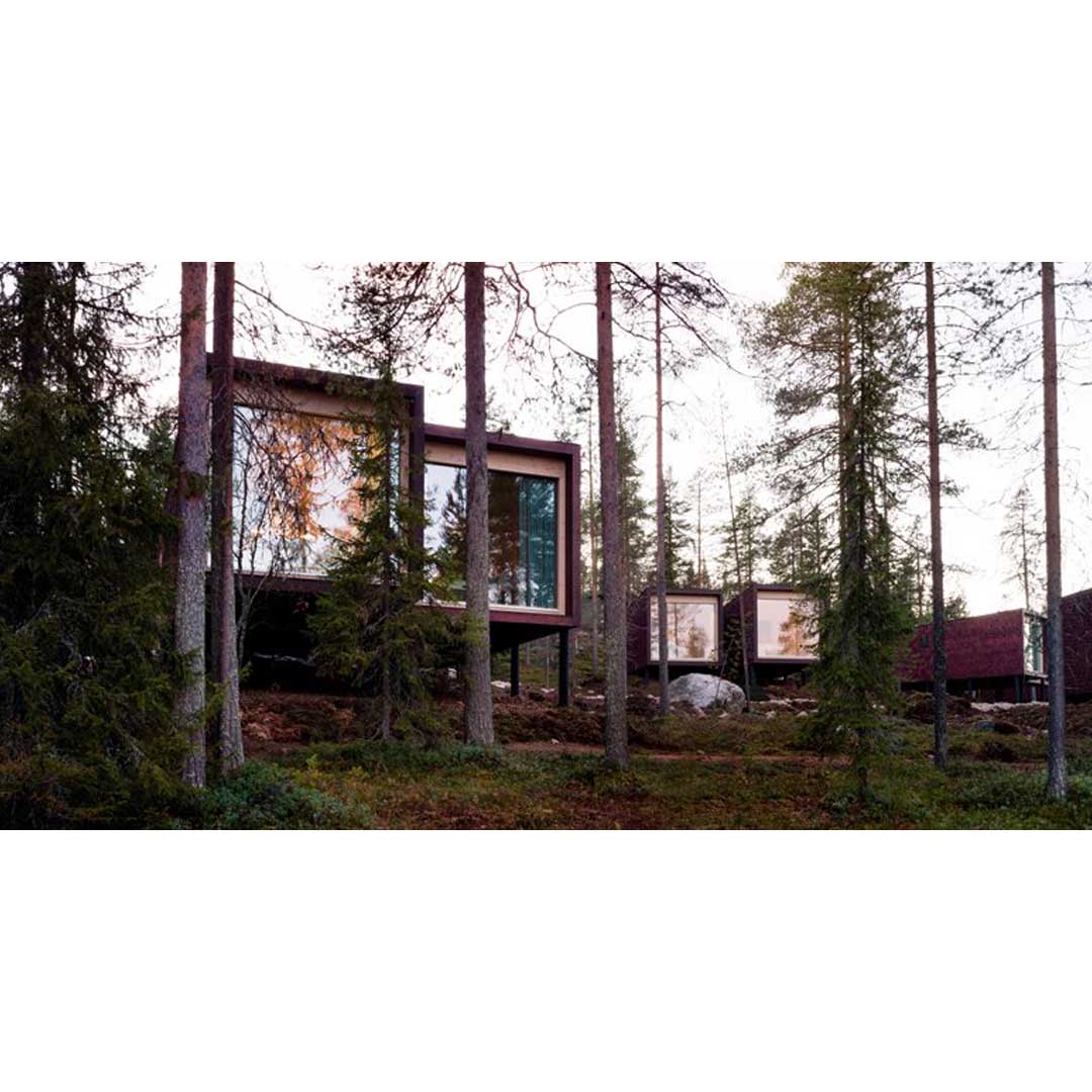 Arctic TreeHouse Hotel by Studio Puisto Architects
