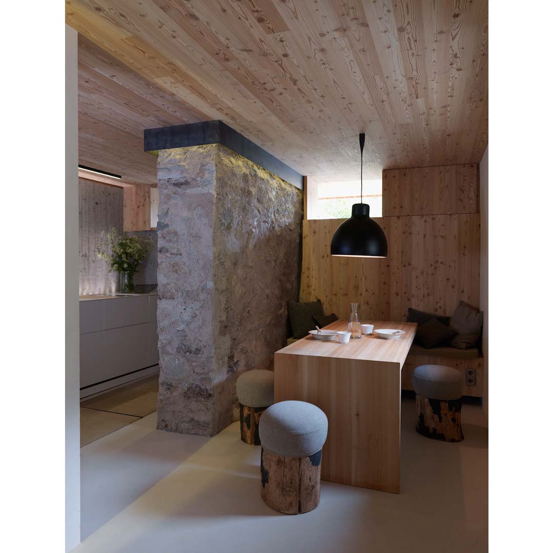 An Old Church Transformed Into A Family Chalet