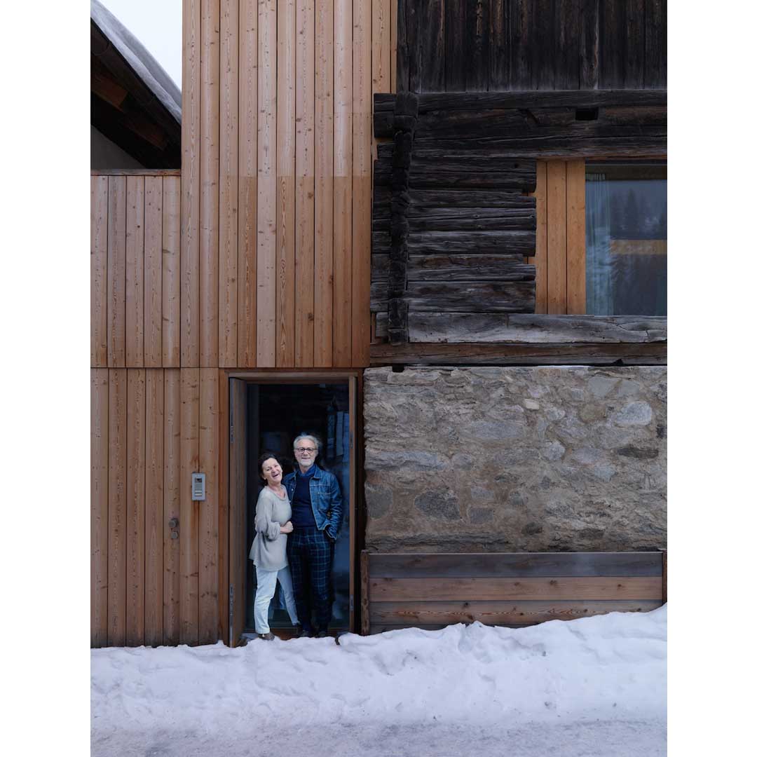 An Old Church Transformed Into A Family Chalet