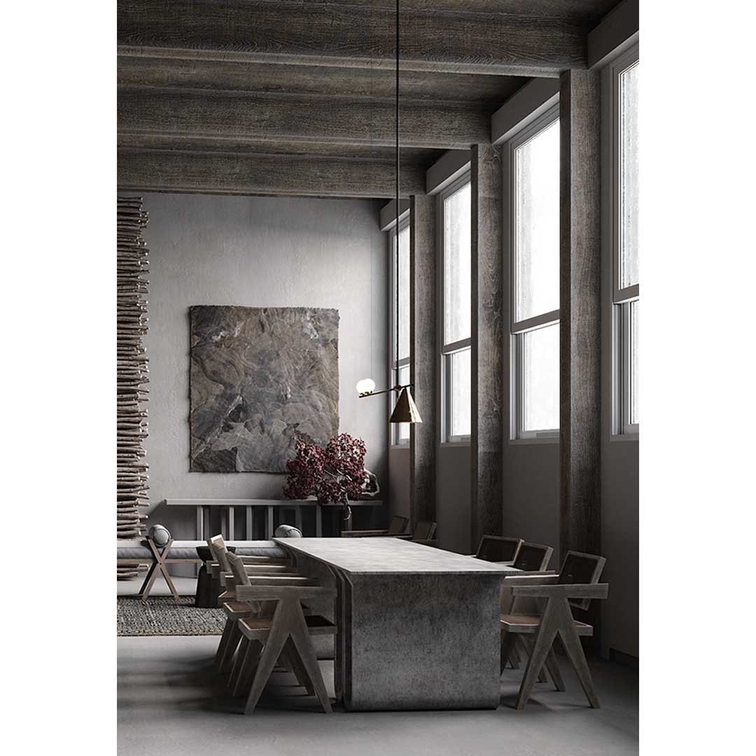 Wabi-Sabi house by Anastasiia Reznichenko