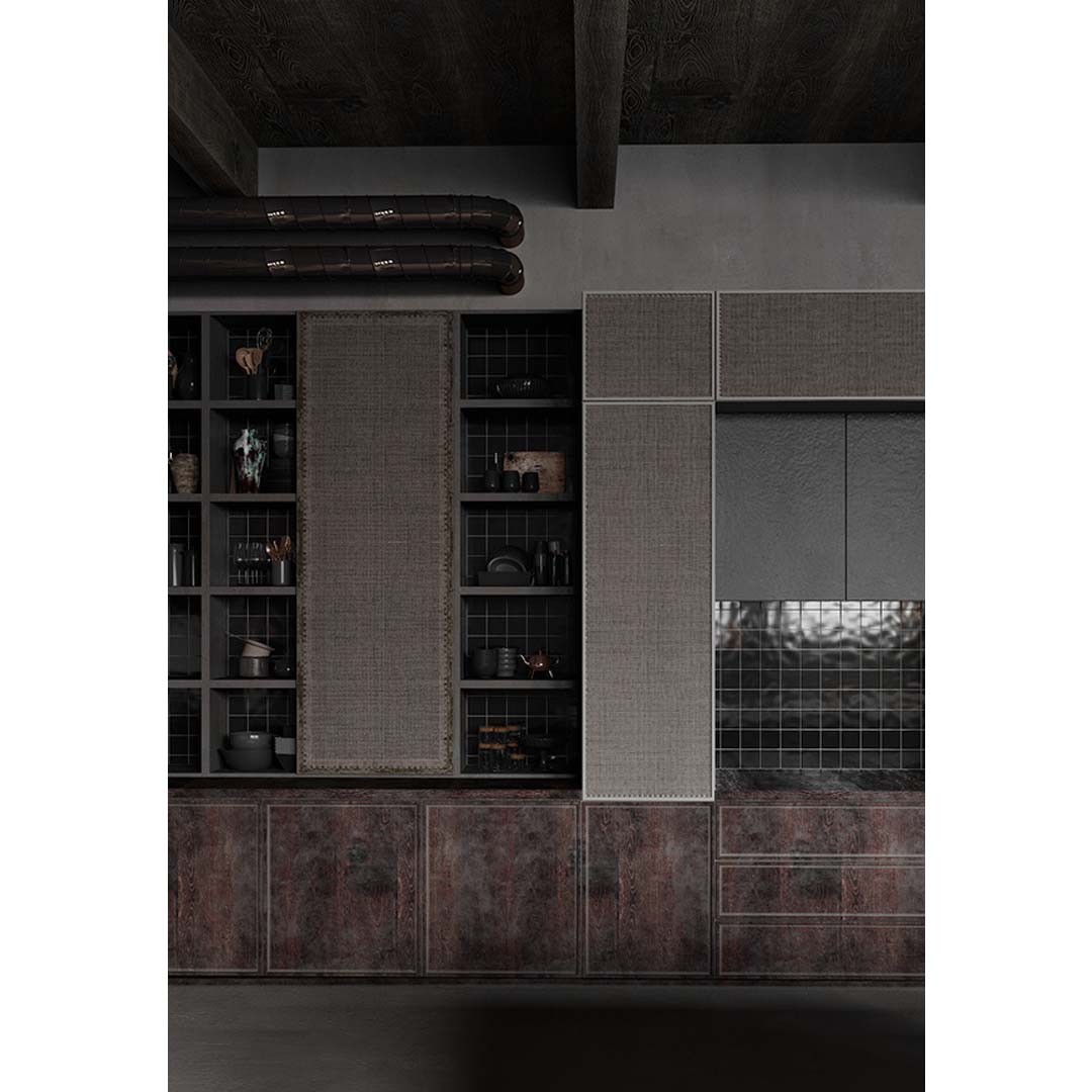 Wabi-Sabi house by Anastasiia Reznichenko