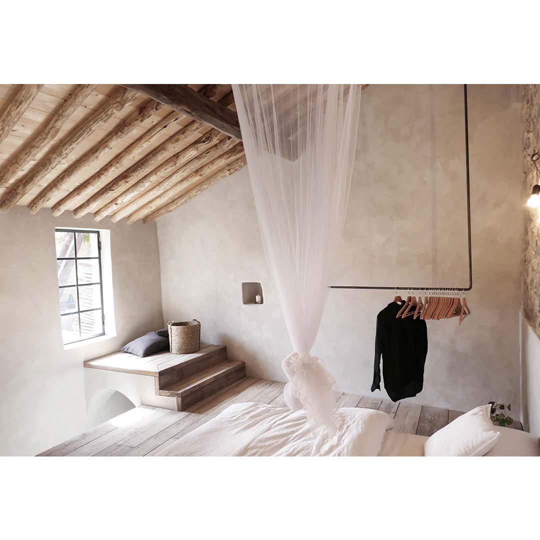 A medieval villa in the village of Montegrazie, Italy