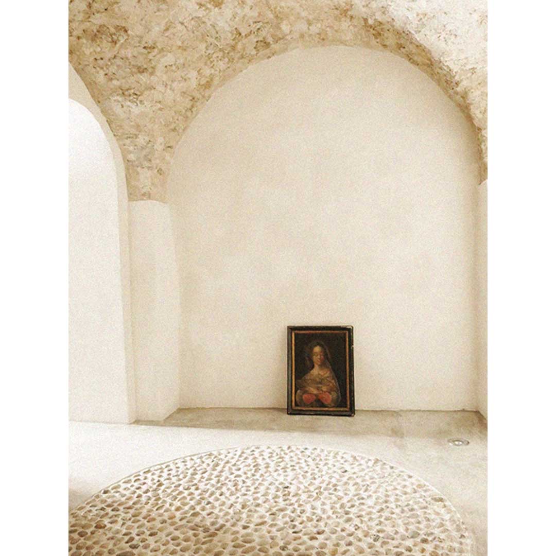 A medieval villa in the village of Montegrazie, Italy
