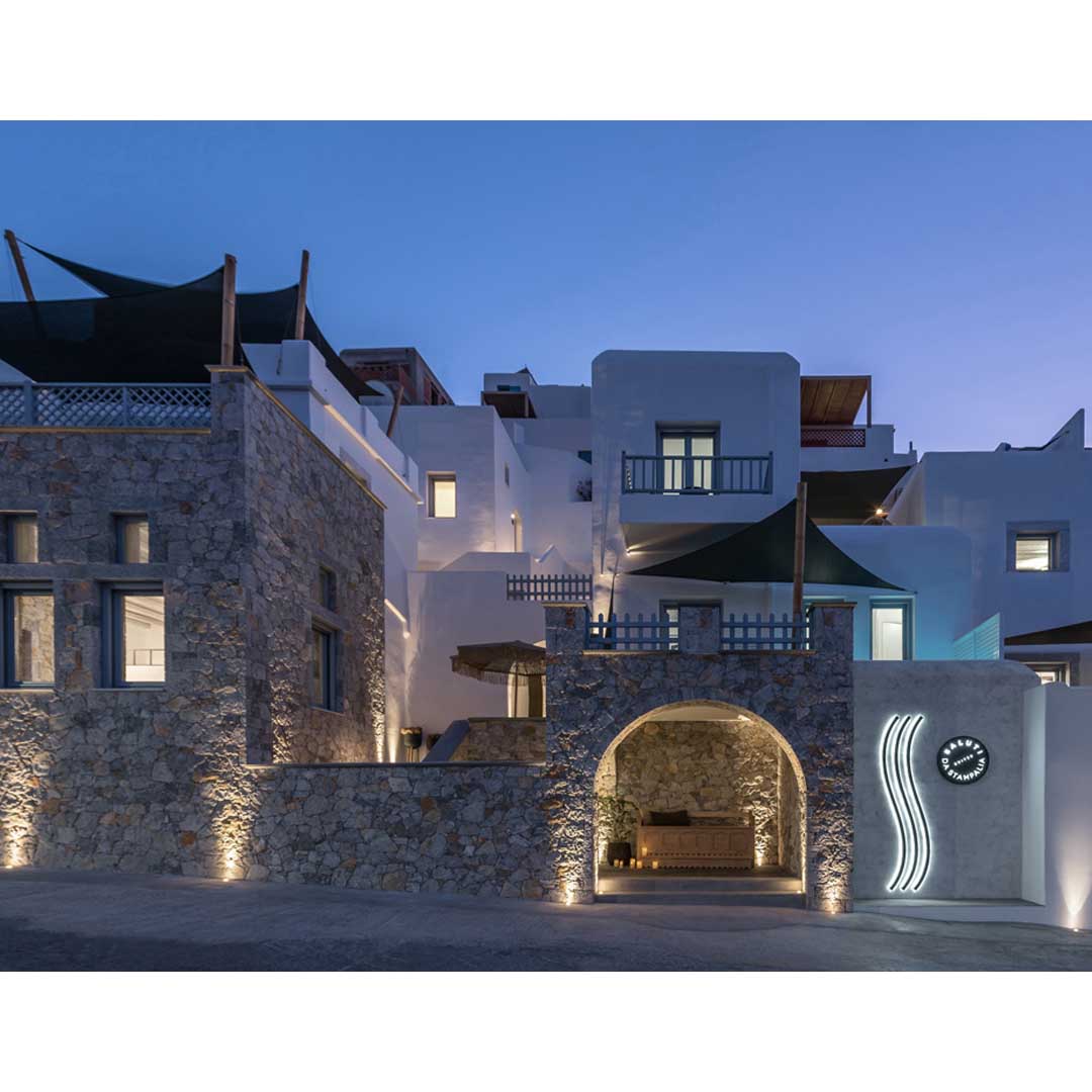 Saluti da Stampalia Suites in Astypalaia, Greece