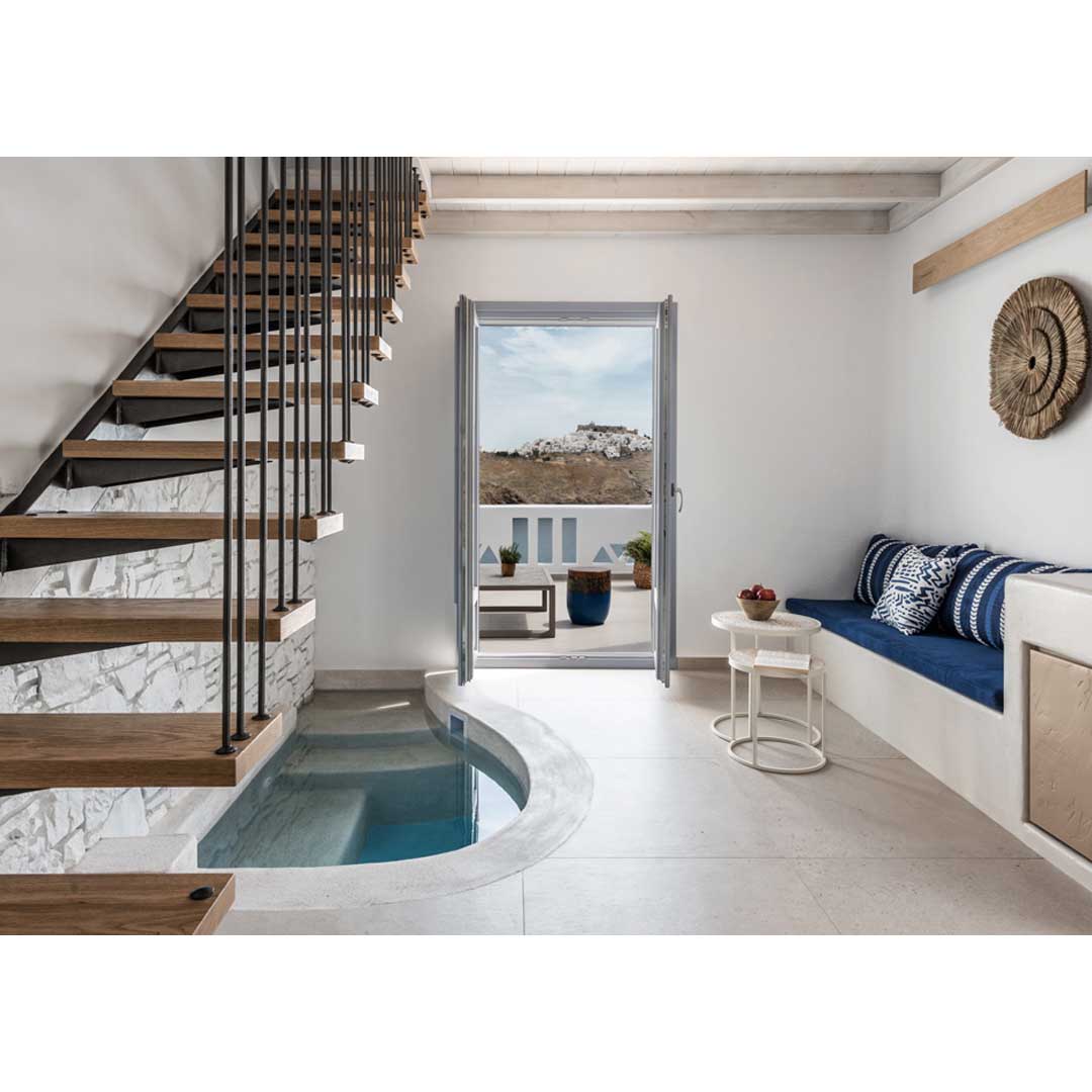 Saluti da Stampalia Suites in Astypalaia, Greece