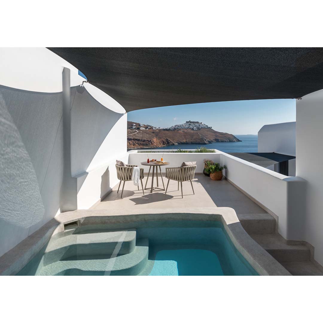 Saluti da Stampalia Suites in Astypalaia, Greece