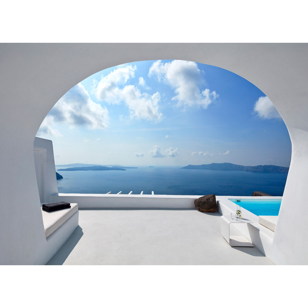 Villa Charissa in Santorini by Elly Alexiou