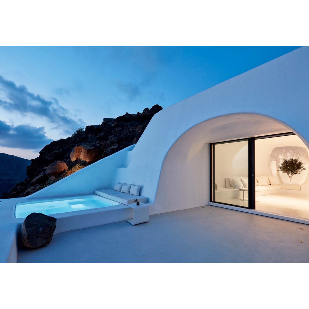 Villa Charissa in Santorini by Elly Alexiou