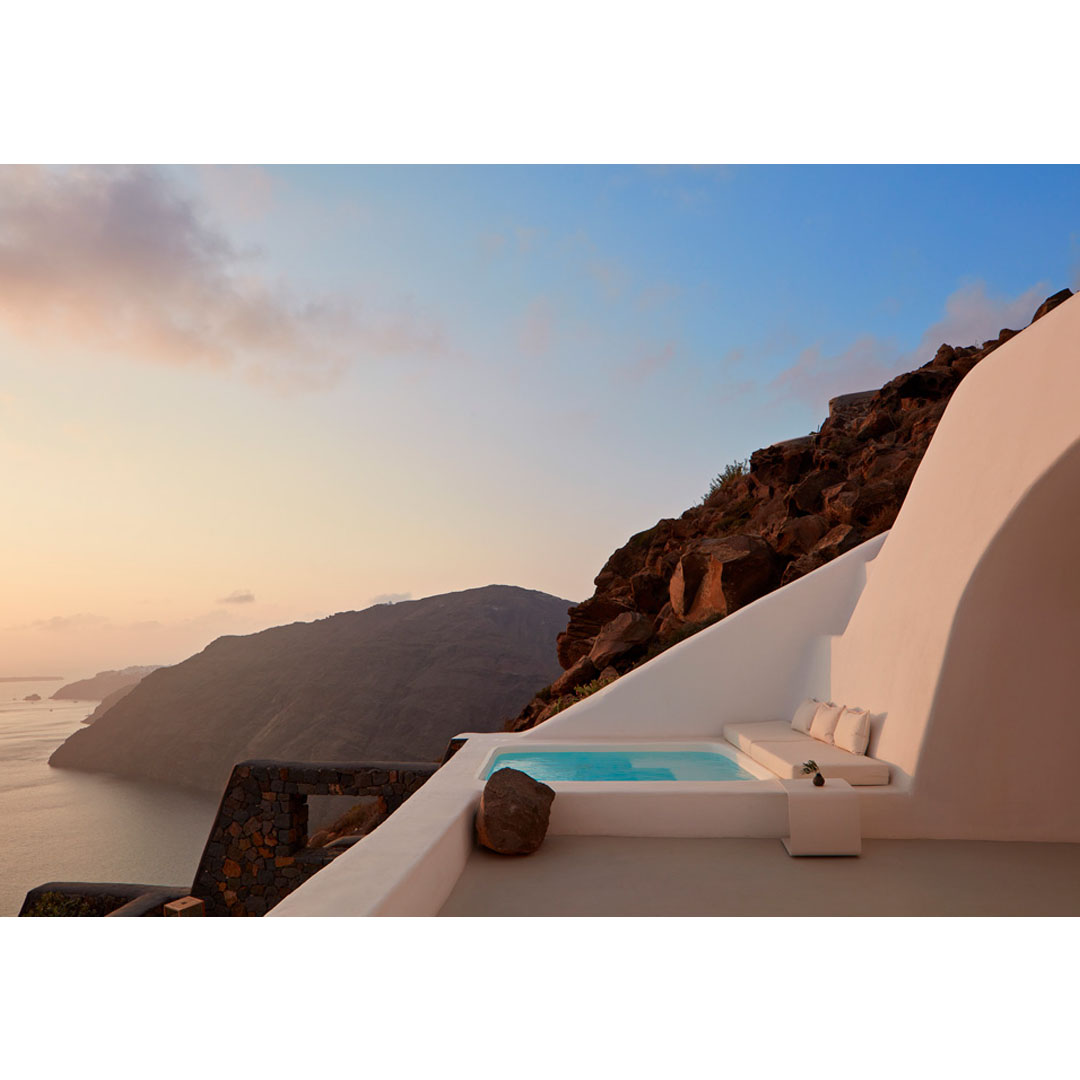 Villa Charissa in Santorini by Elly Alexiou