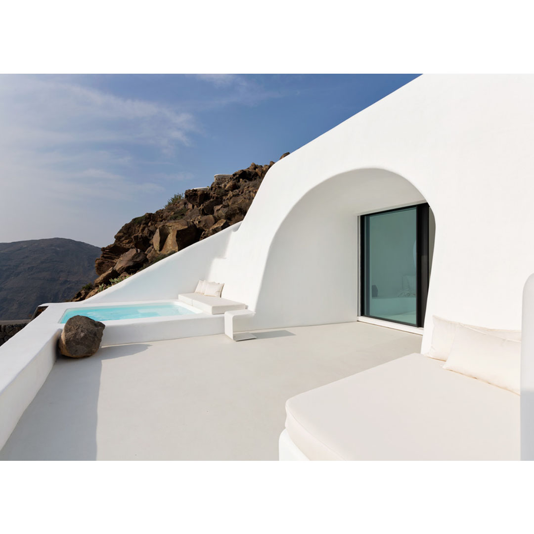 Villa Charissa in Santorini by Elly Alexiou