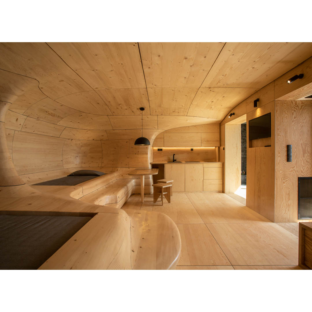 Wooden Cave by Tenon Architecture