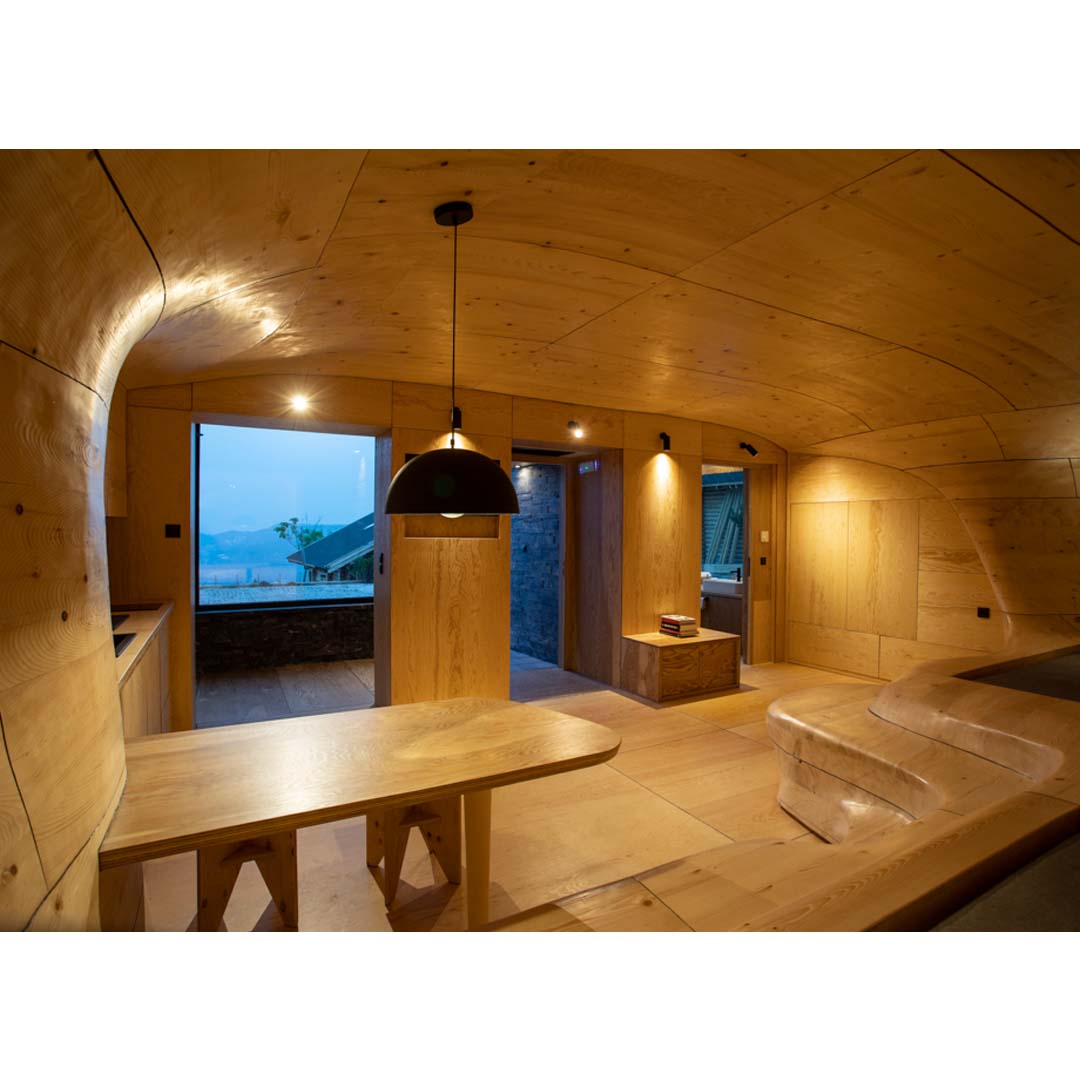 Wooden Cave by Tenon Architecture