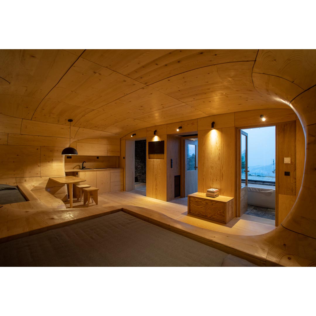 Wooden Cave by Tenon Architecture