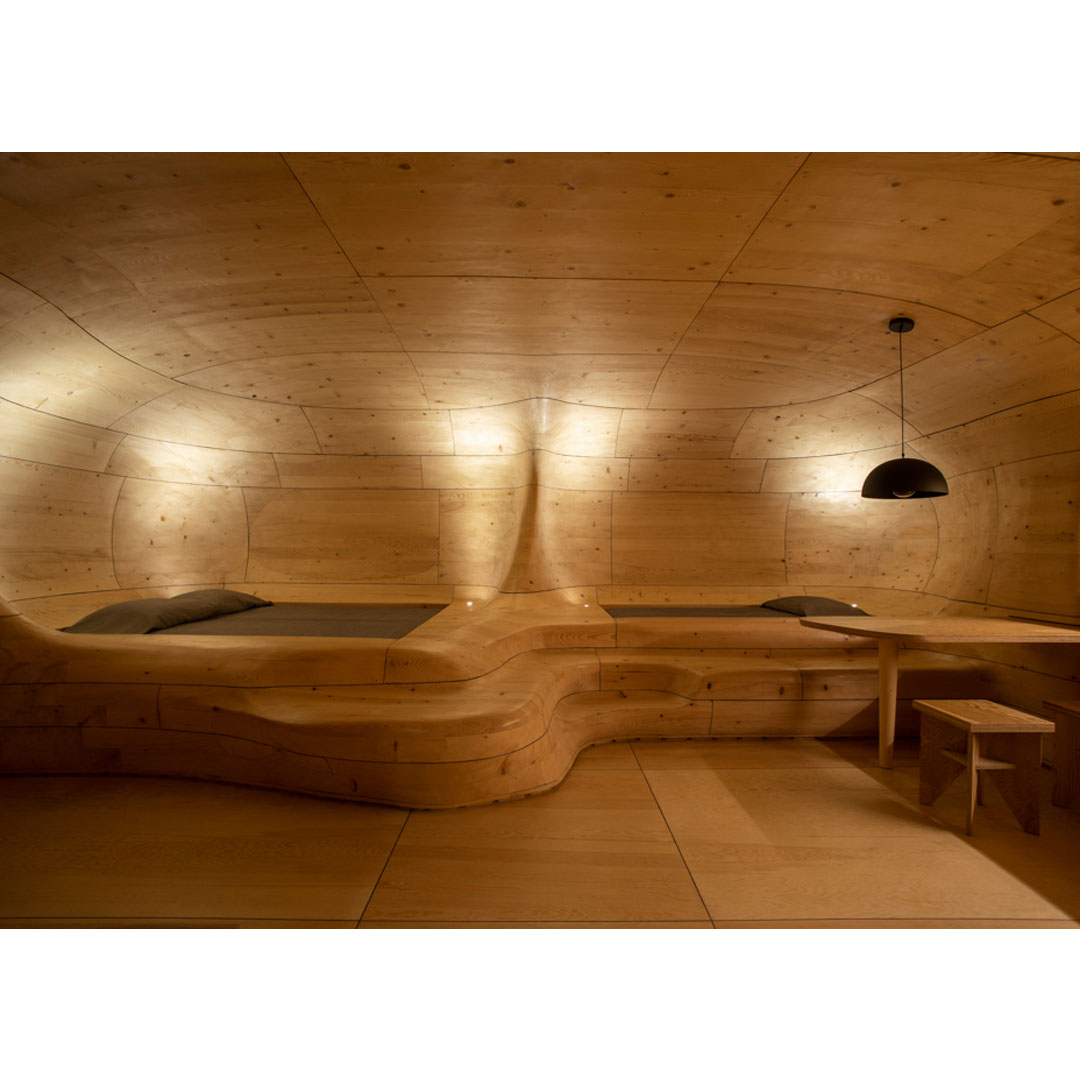 Wooden Cave by Tenon Architecture