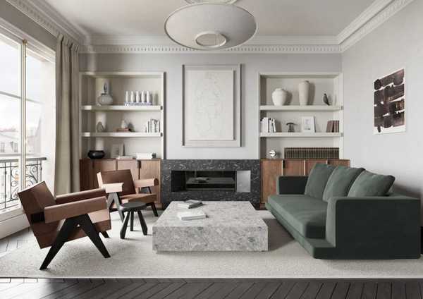 Apartment in Saint-Severin, Paris by Studiovlach