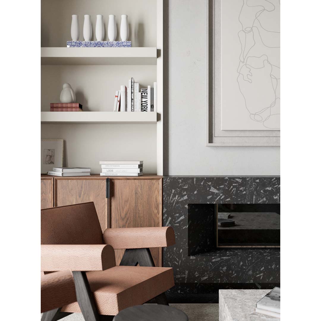 Apartment in Saint-Severin, Paris by Studiovlach