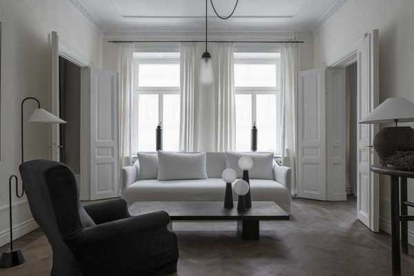Apartment on Kaptensgatan II by Perspective studio