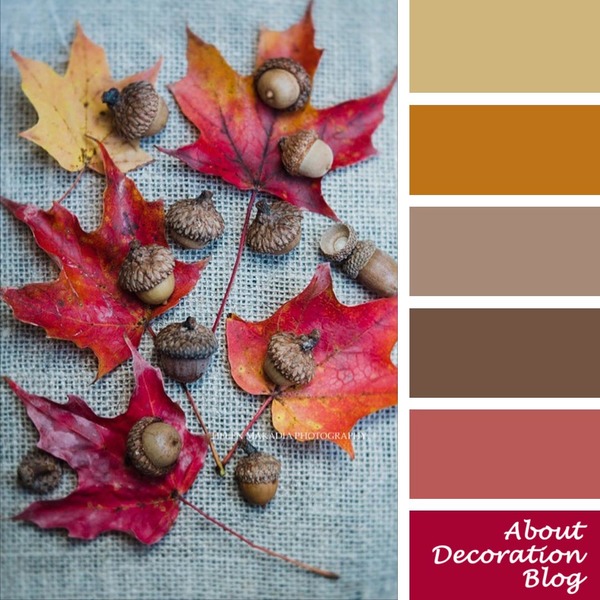 leaves palette