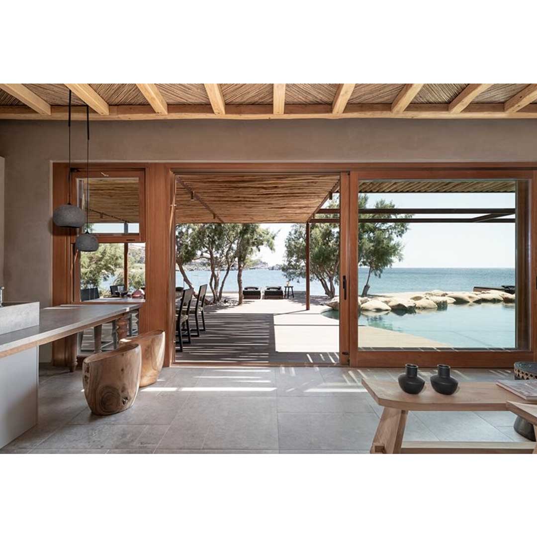 Native Beach Villa in Chania, Greece by Paly Architects