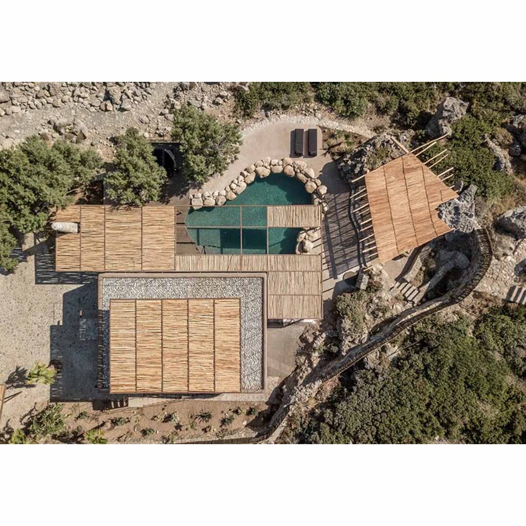 Native Beach Villa in Chania, Greece by Paly Architects