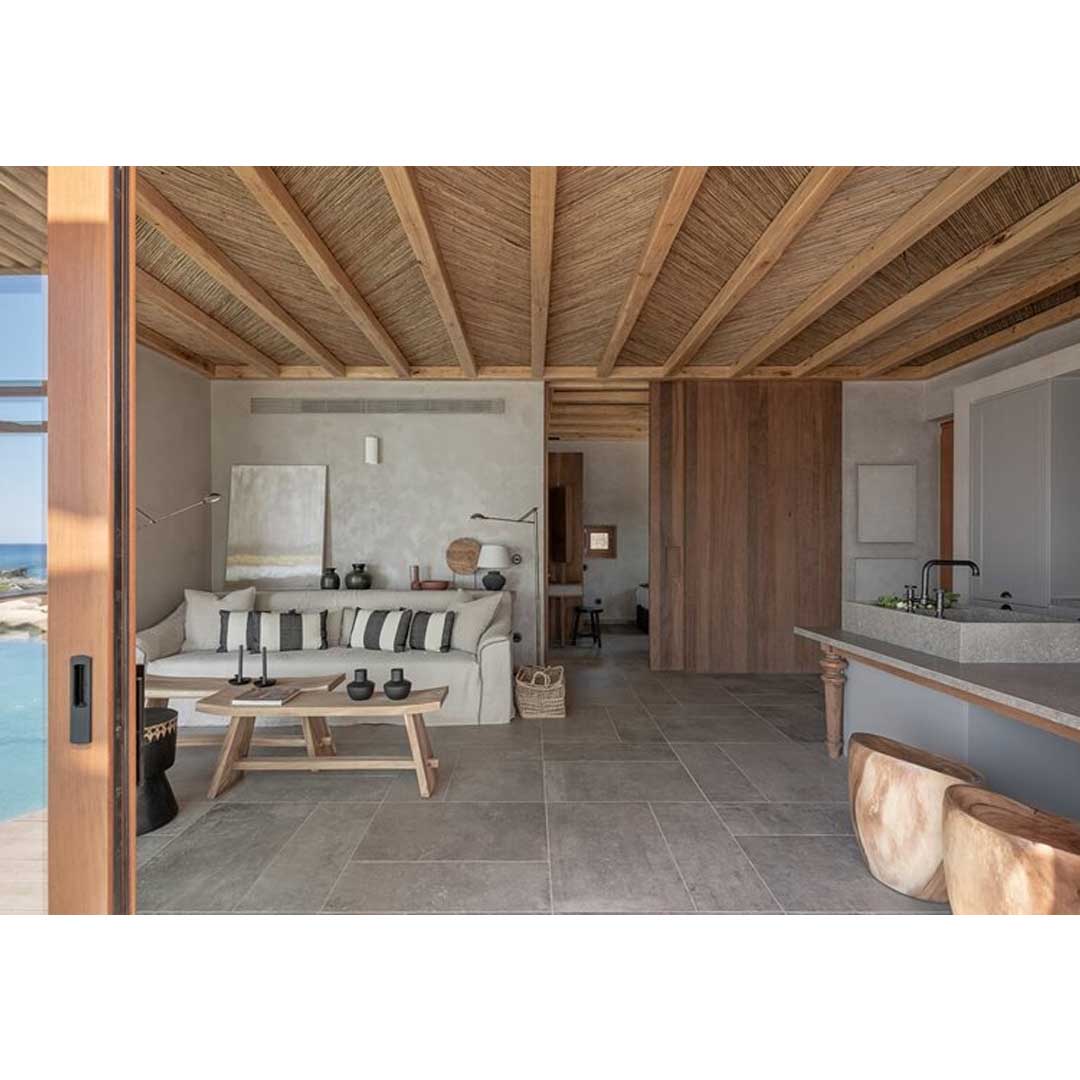 Native Beach Villa in Chania, Greece by Paly Architects