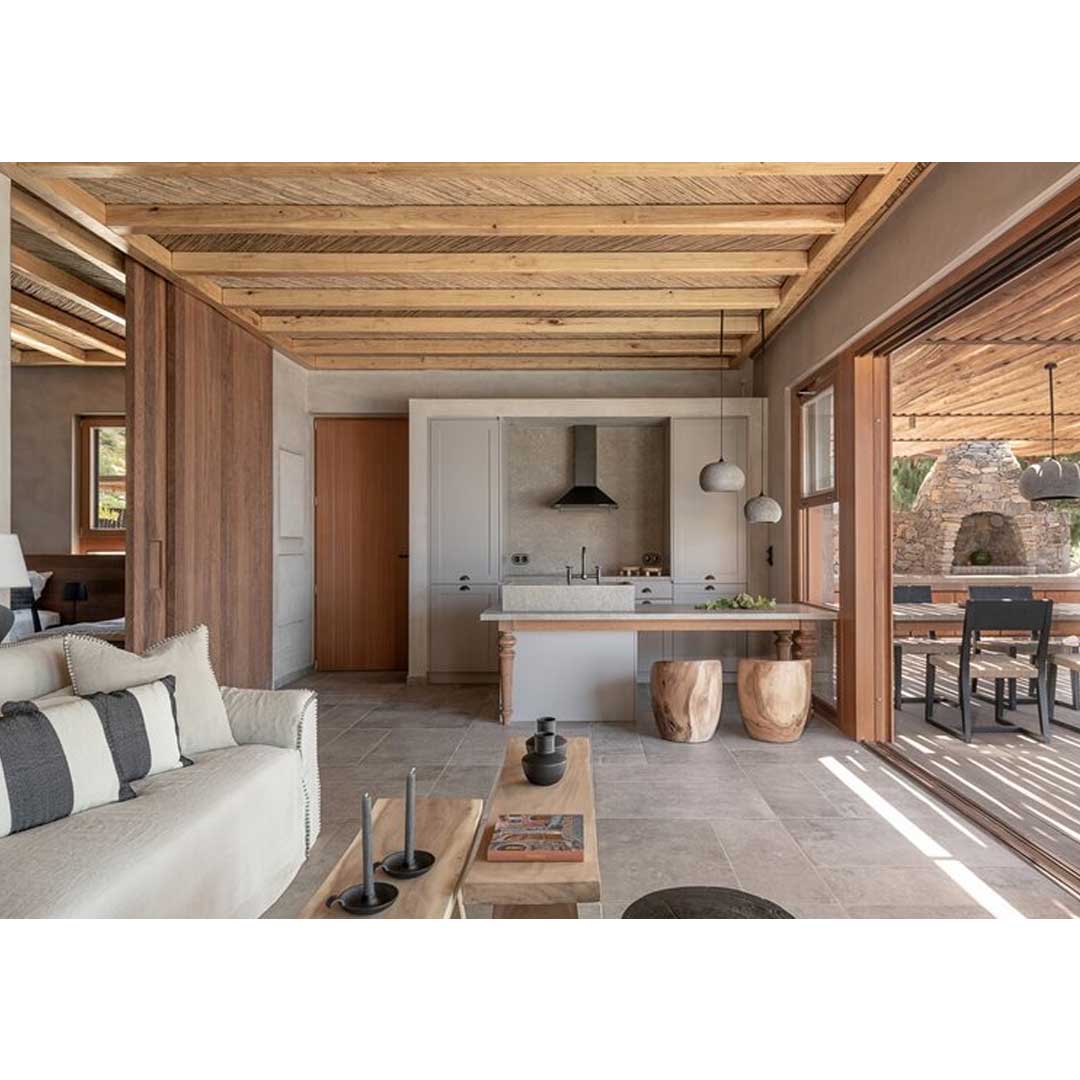 Native Beach Villa in Chania, Greece by Paly Architects