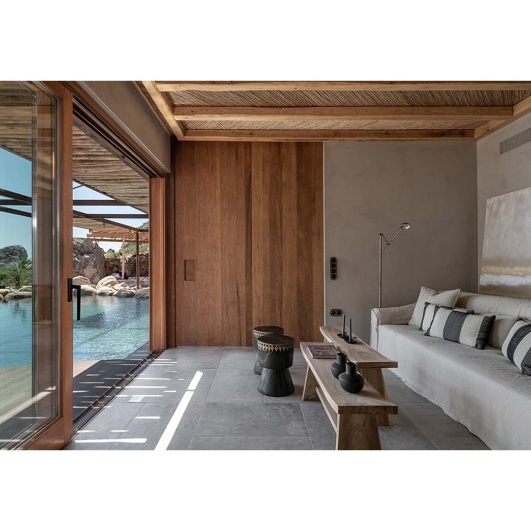 Native Beach Villa in Chania, Greece by Paly Architects