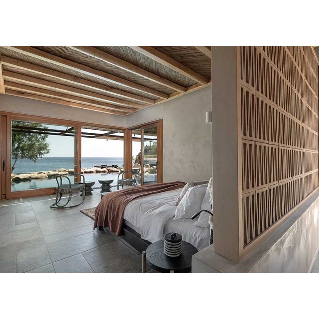 Native Beach Villa in Chania, Greece by Paly Architects
