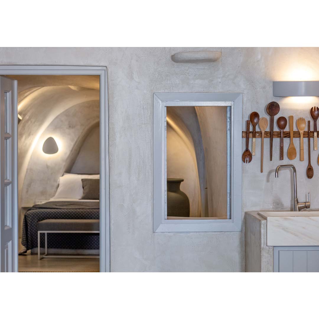 “The Marble Sun” villa in Oia, Santorini by Lime Deco