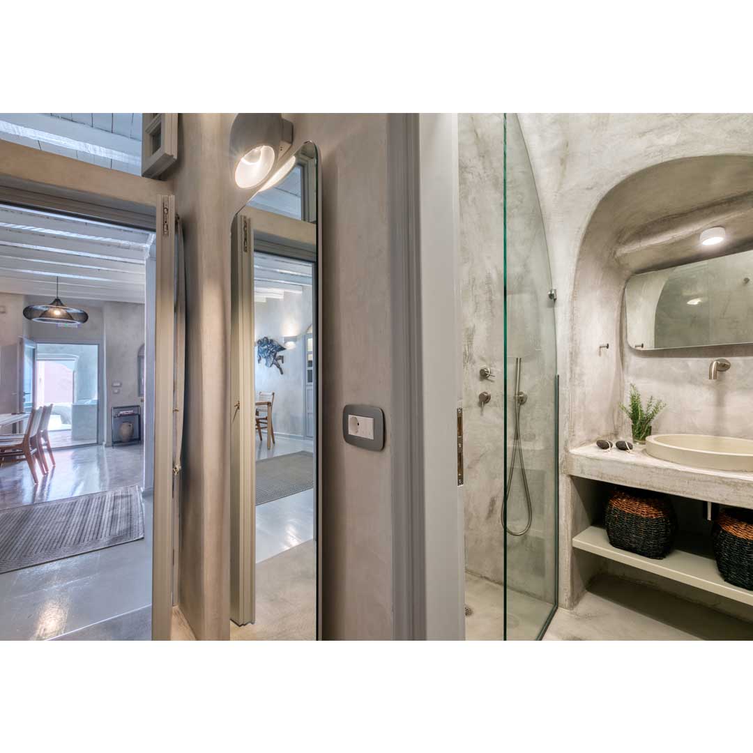 “The Marble Sun” villa in Oia, Santorini by Lime Deco
