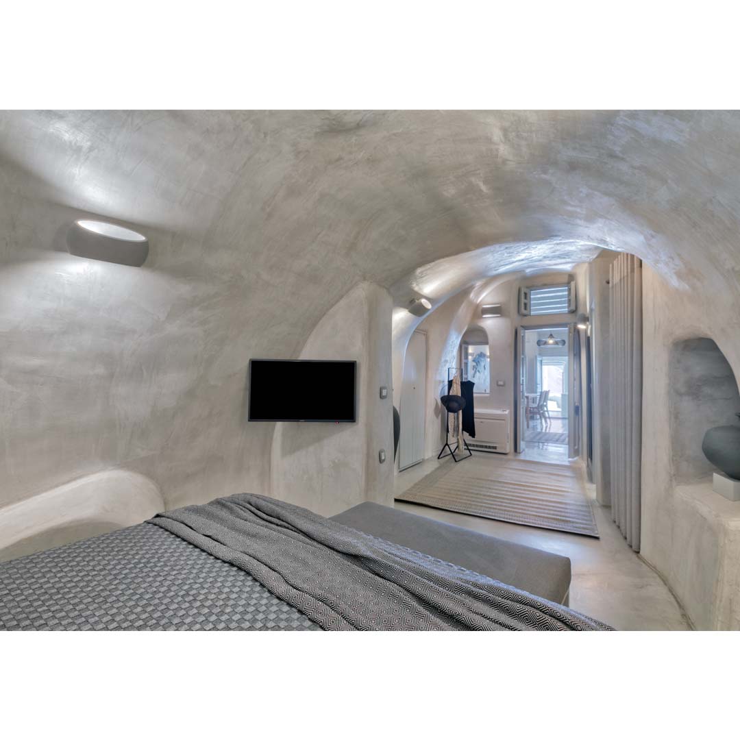“The Marble Sun” villa in Oia, Santorini by Lime Deco
