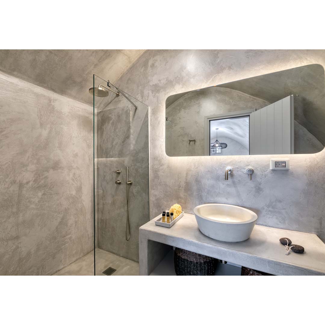 “The Marble Sun” villa in Oia, Santorini by Lime Deco