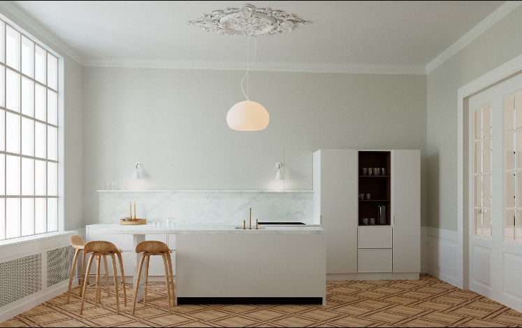 Amsterdam Canal House by Dubrovska Studio