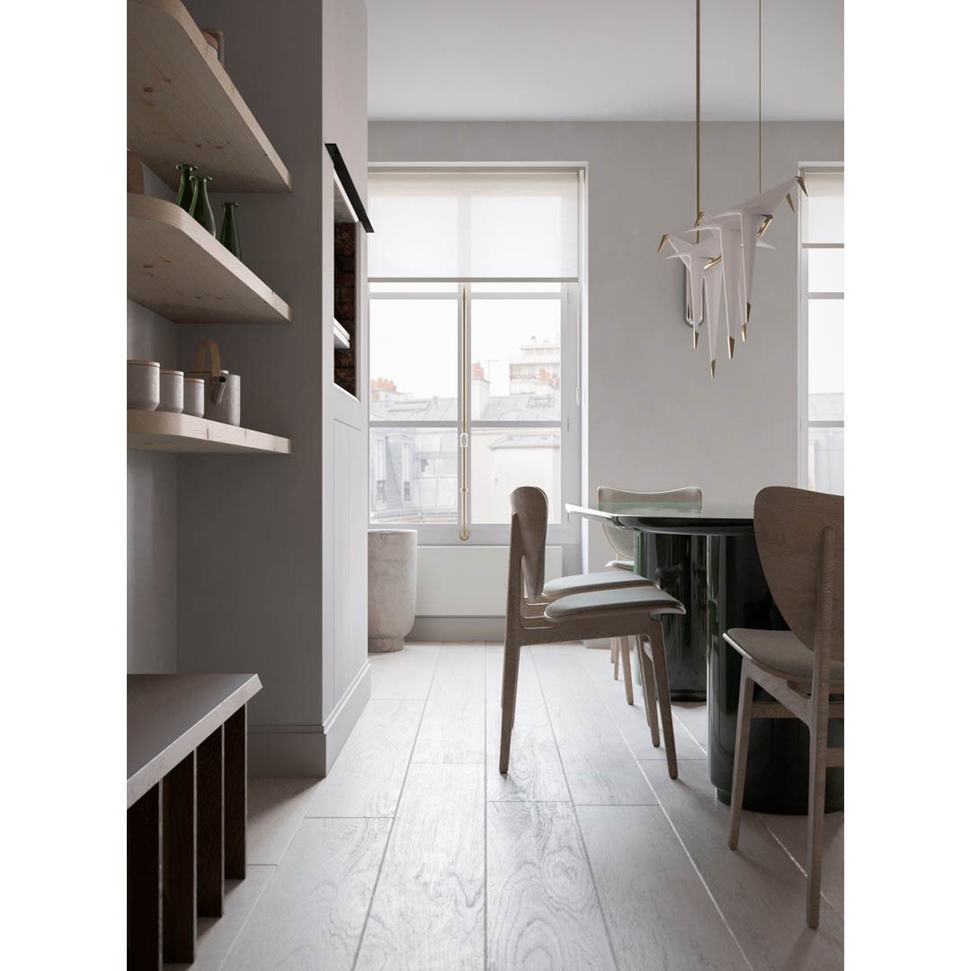 Oberkampf Apartment in Paris by Studio Vlach